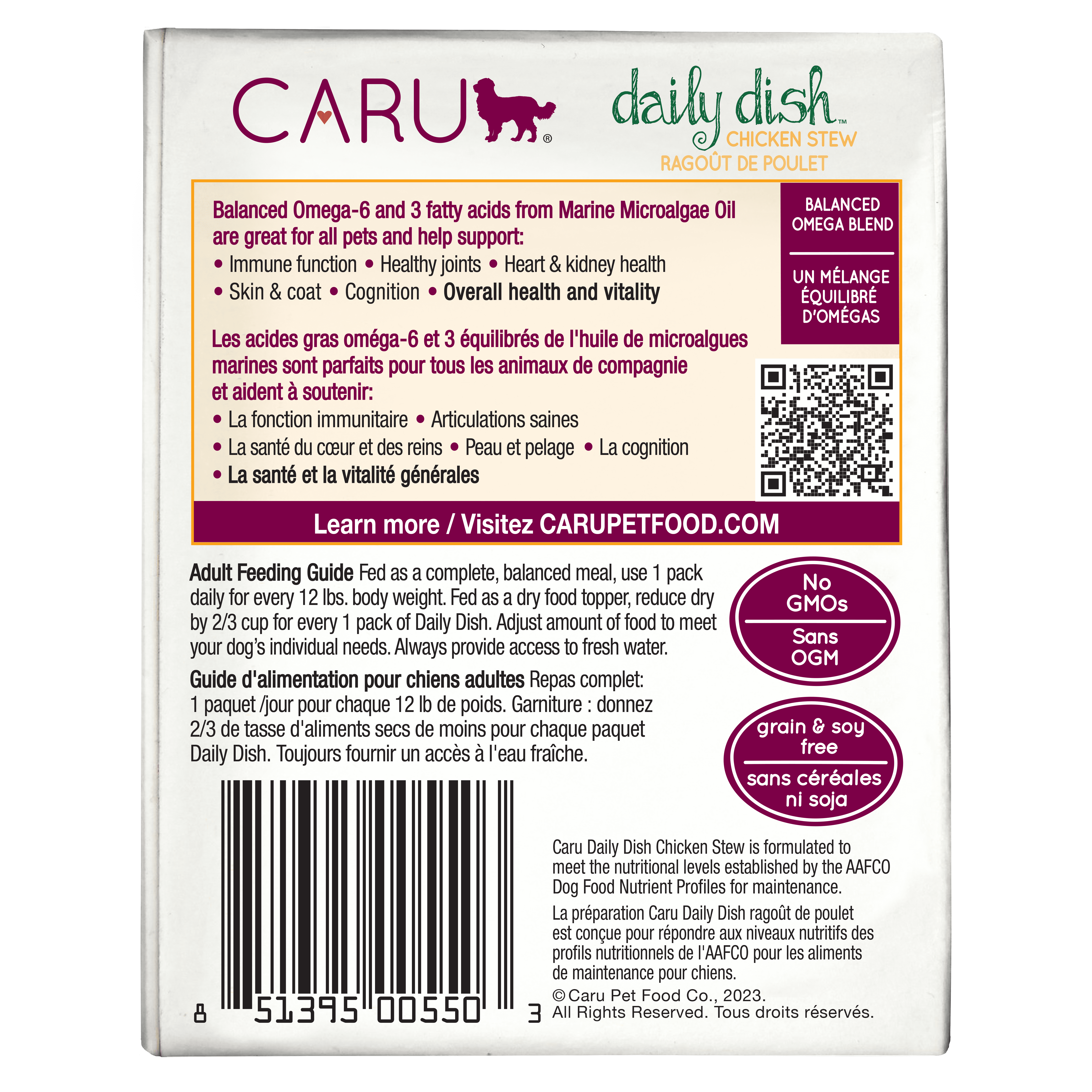 Caru Daily Dish Chicken Stew For Dogs Caru Daily Dish Chicken Stew For Dogs