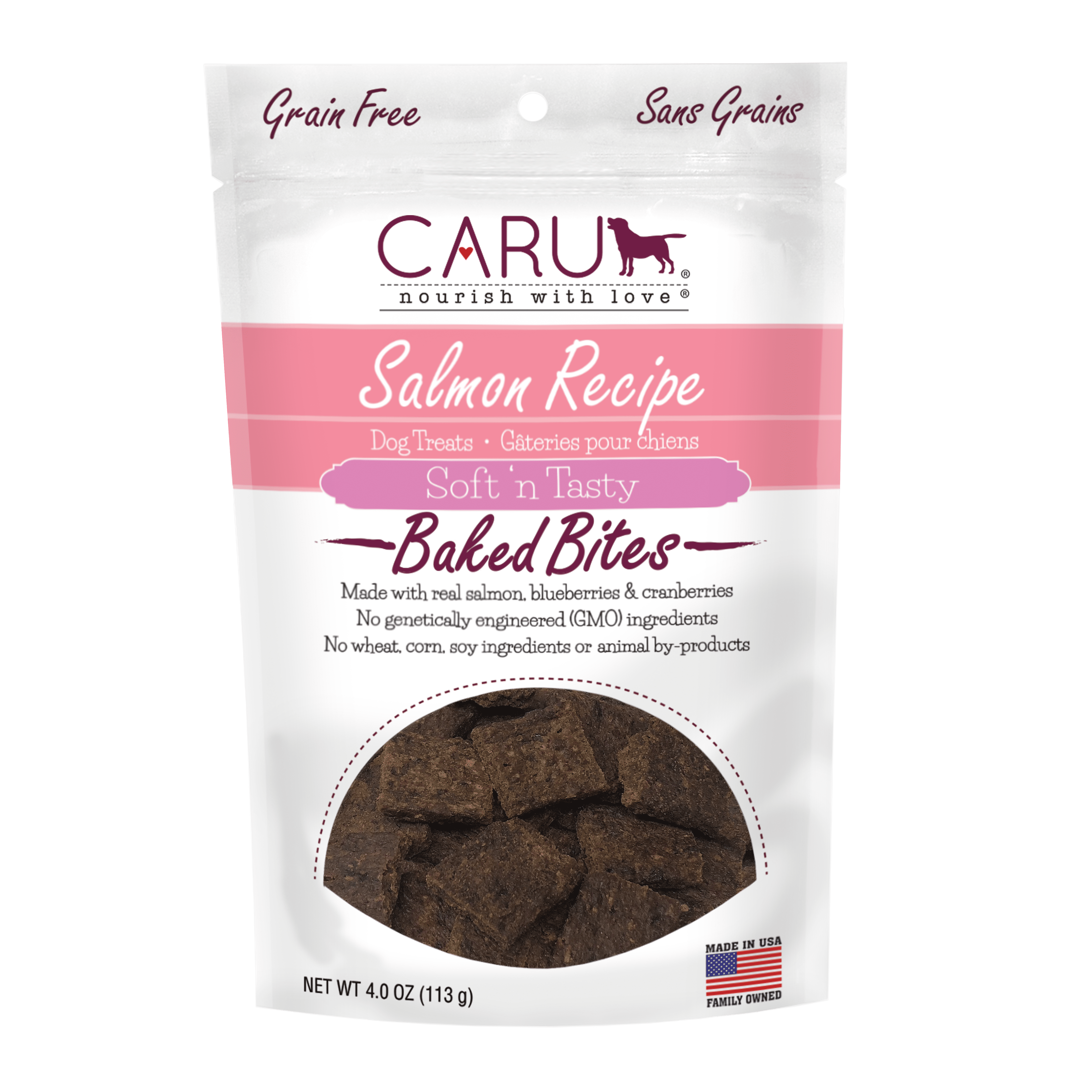 Caru Natural Grain Free Beef Recipe Bites for Dogs Caru Natural Grain Free Beef Recipe Bites for Dogs