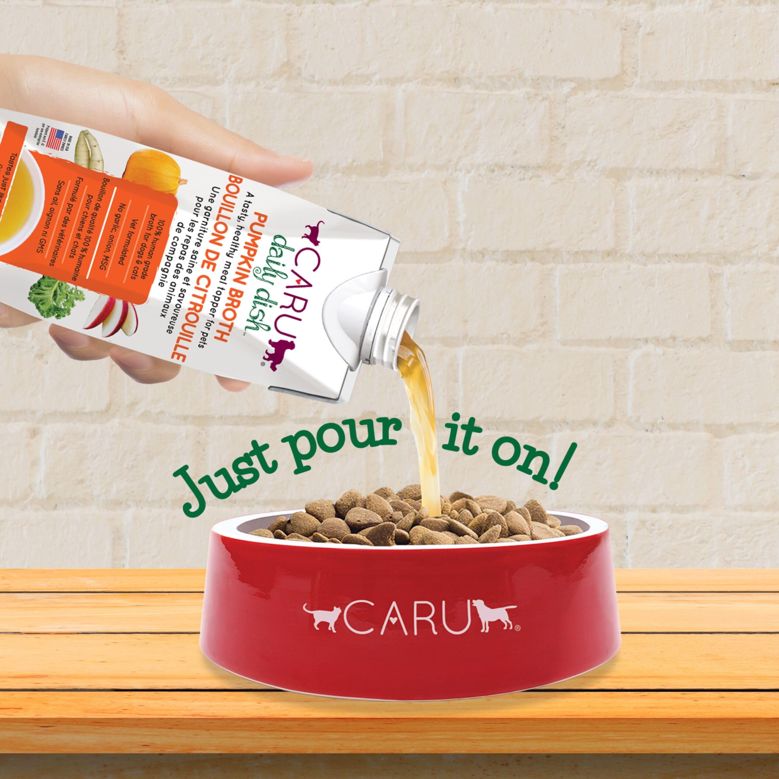 Caru Daily Dish Pumpkin Broth for Dogs & Cats Caru Daily Dish Pumpkin Broth for Dogs & Cats